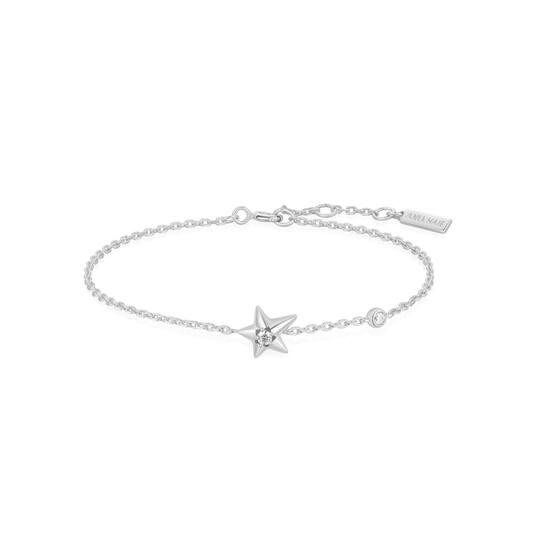  Melodic Poet - Armbänder mit Stein - Silber / Rhodiniert - Zirkonia - 18,5cm